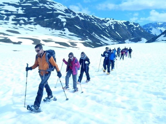 raquetas de nieve